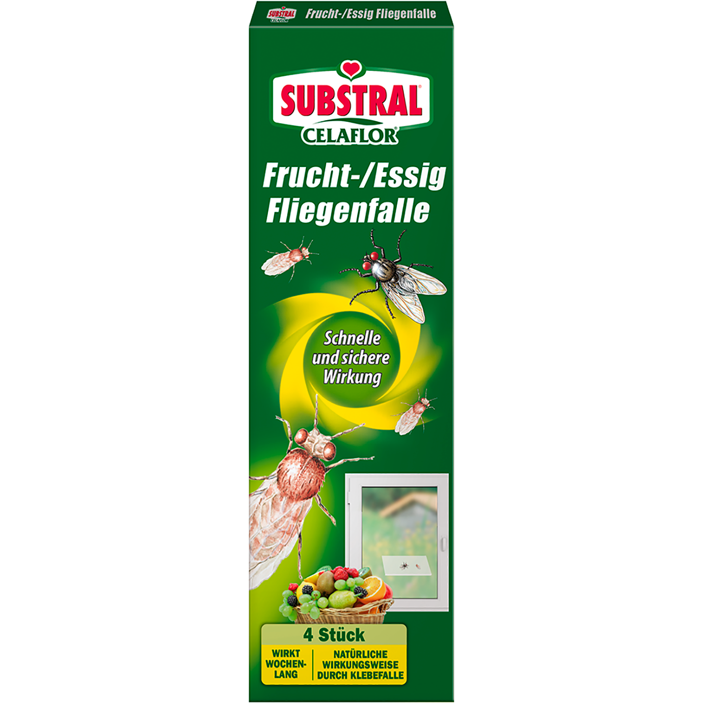 SUBSTRAL® Celaflor® Frucht-/Essigfliegenfalle
