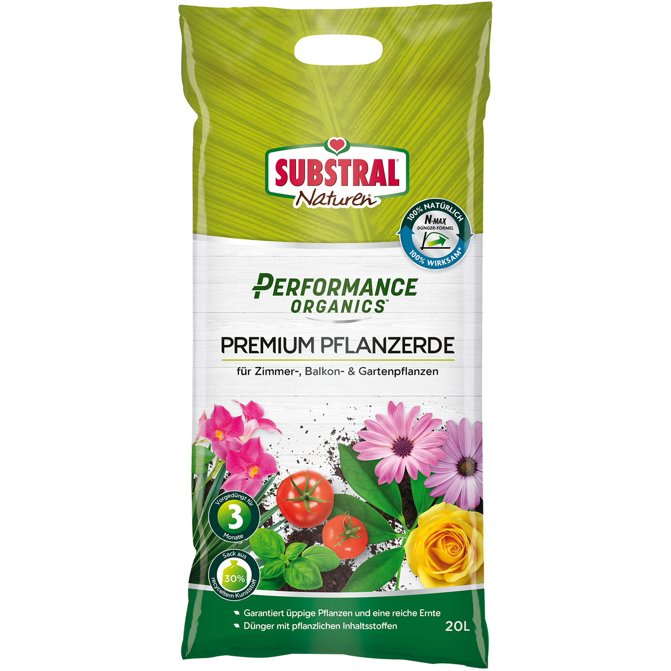 SUBSTRAL® Naturen® Performance Organics Pflanzerde Premium
