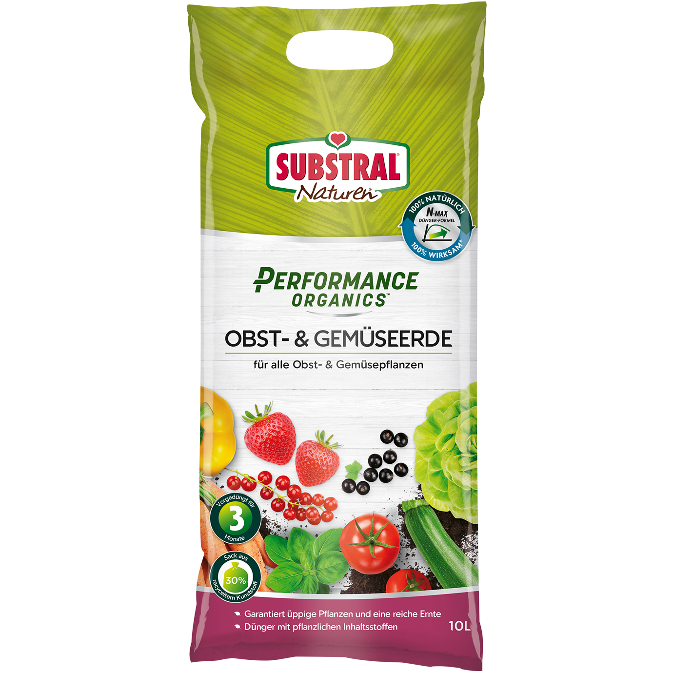 SUBSTRAL® Naturen® Performance Organics Gemüse Erde