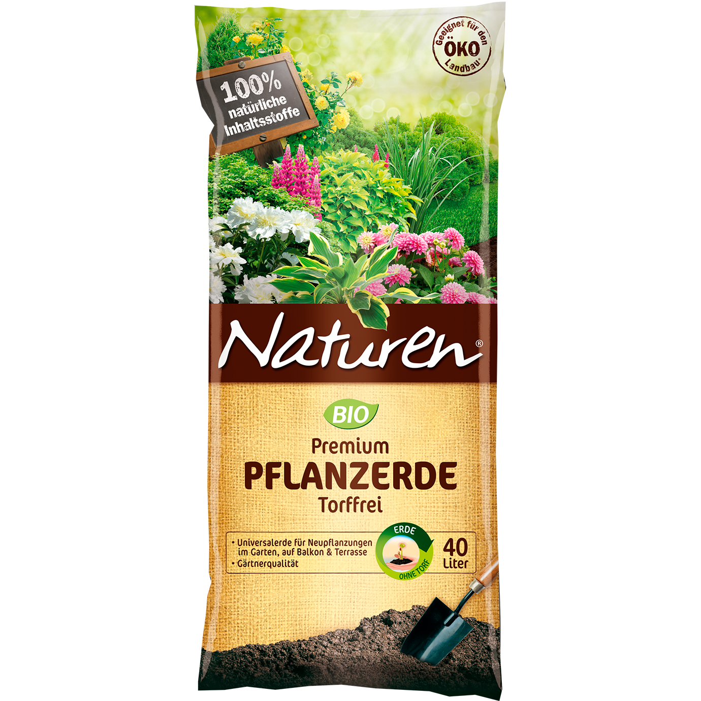 Naturen® Bio Premium Pflanzerde Torffrei