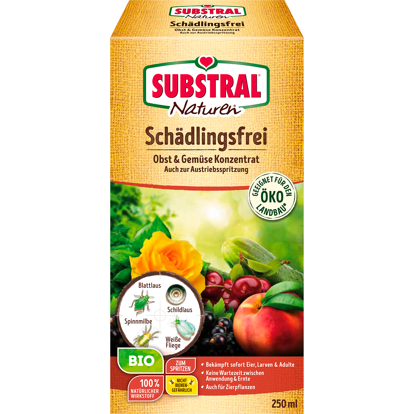 SUBSTRAL® Naturen® Bio Schädlingsfrei Obst & Gemüse Konzentrat