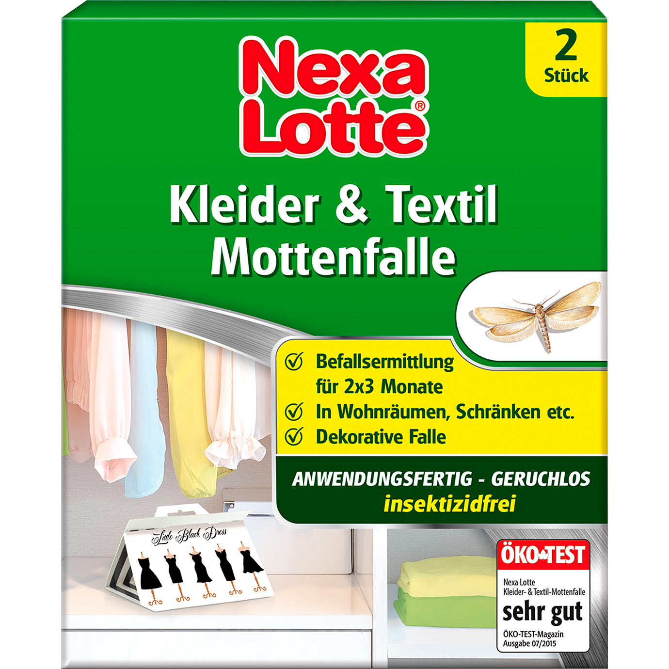 Nexa Lotte® Kleider- & Textil Mottenfalle