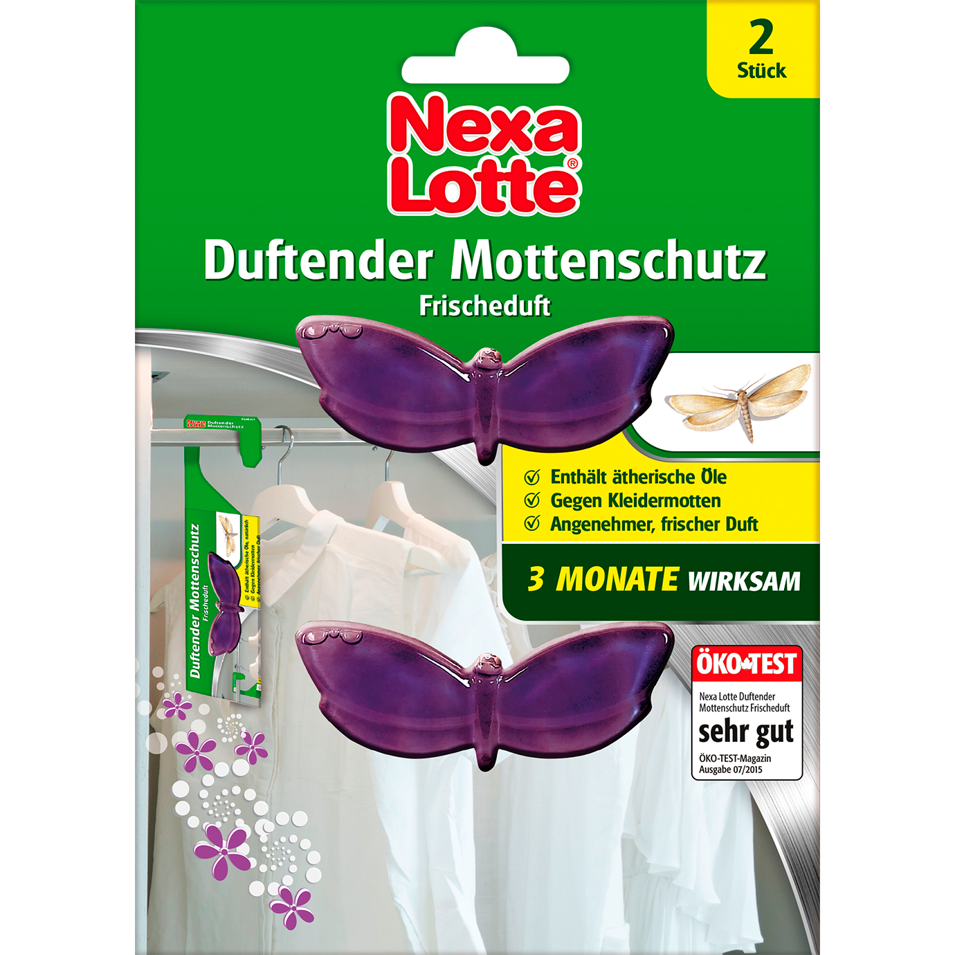 Nexa Lotte® Duftender Mottenschutz Frischeduft