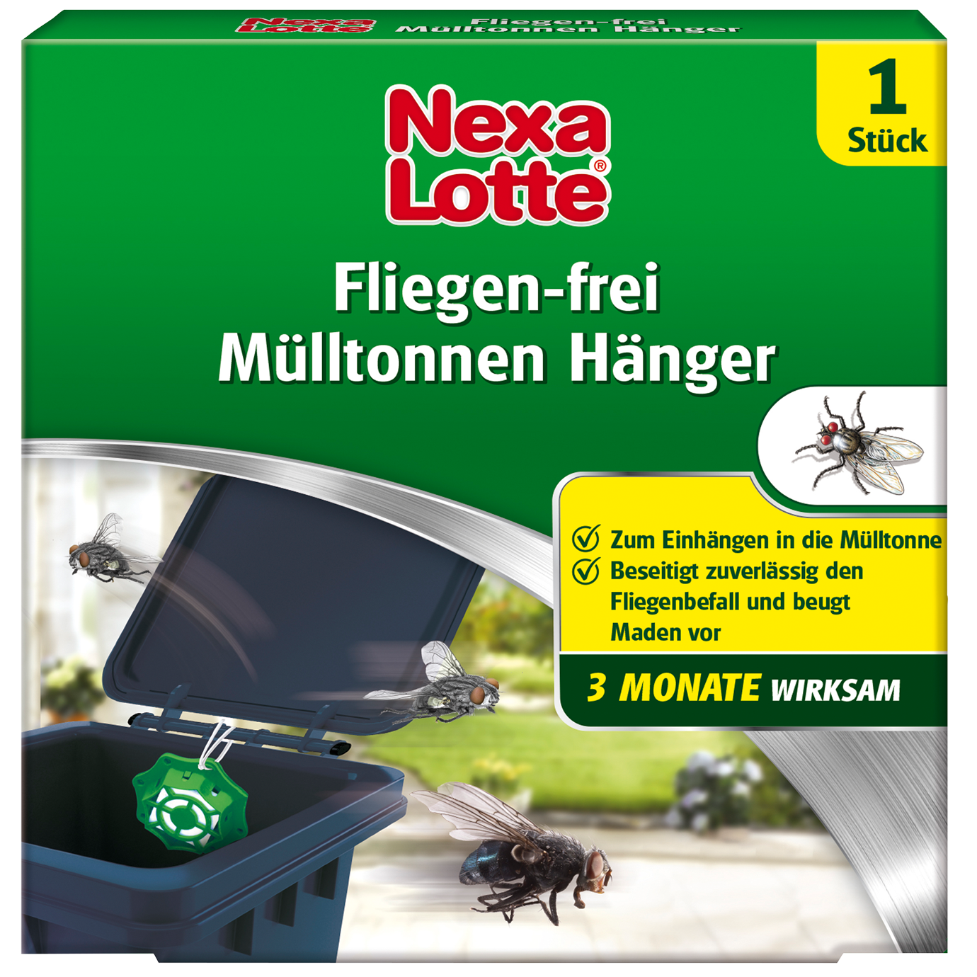 Nexa Lotte® Fliegen-frei Mülltonnen Hänger
