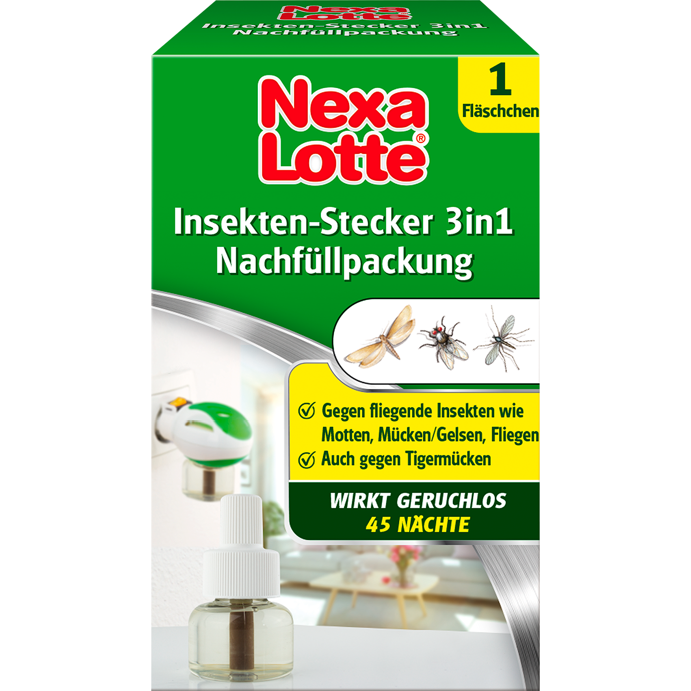 Nexa Lotte® Insektenschutz 3in1 Nachfüllpackung
