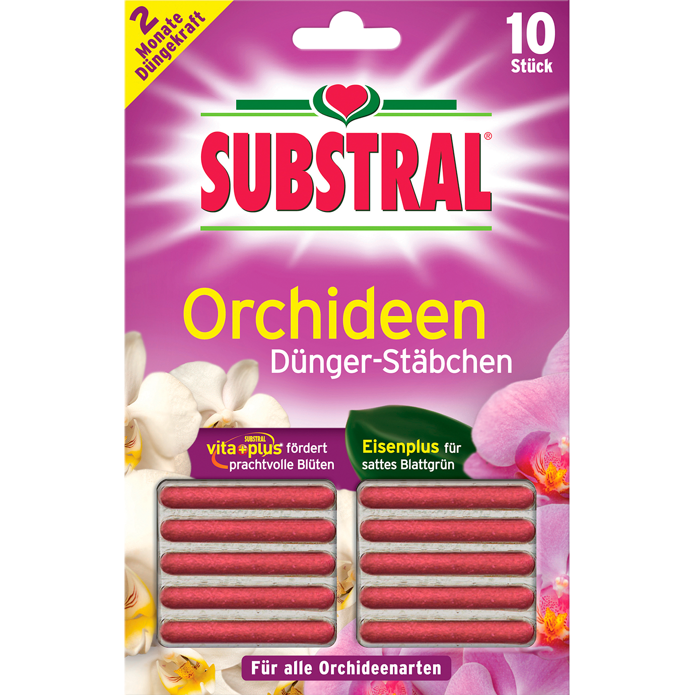SUBSTRAL® Orchideen Dünger-Stäbchen