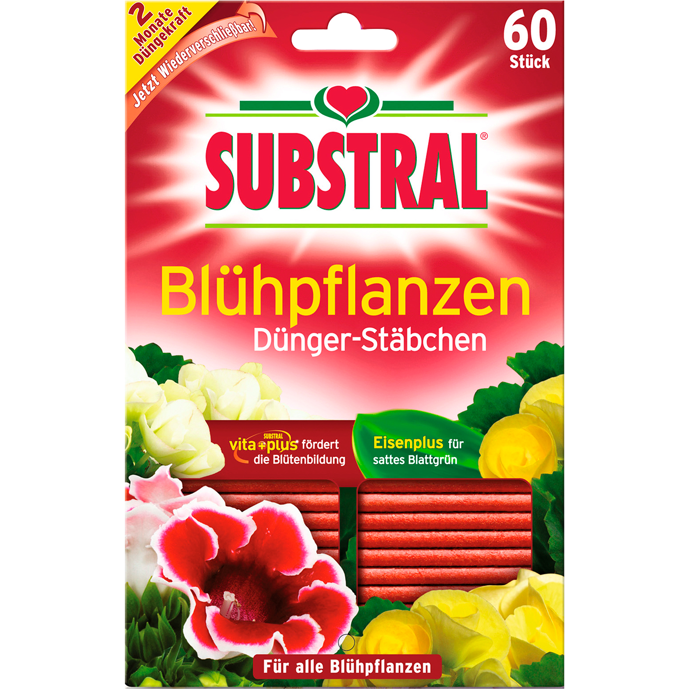 SUBSTRAL® Blühpflanzen Dünger-Stäbchen