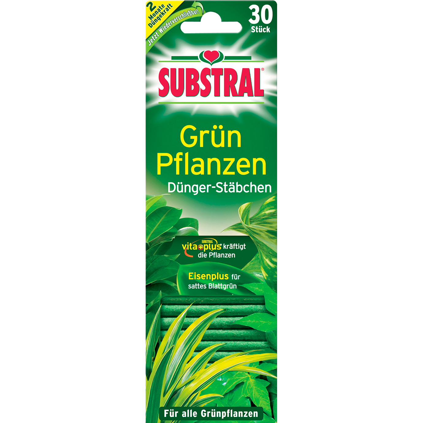 SUBSTRAL® Grünpflanzen Dünger-Stäbchen