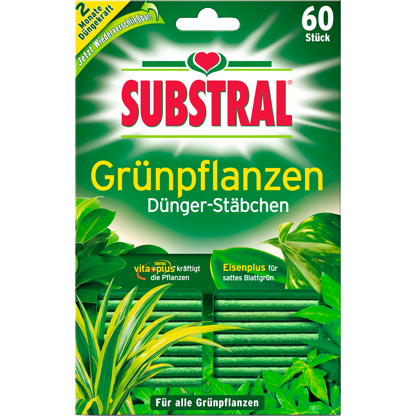 SUBSTRAL® Grünpflanzen Dünger-Stäbchen