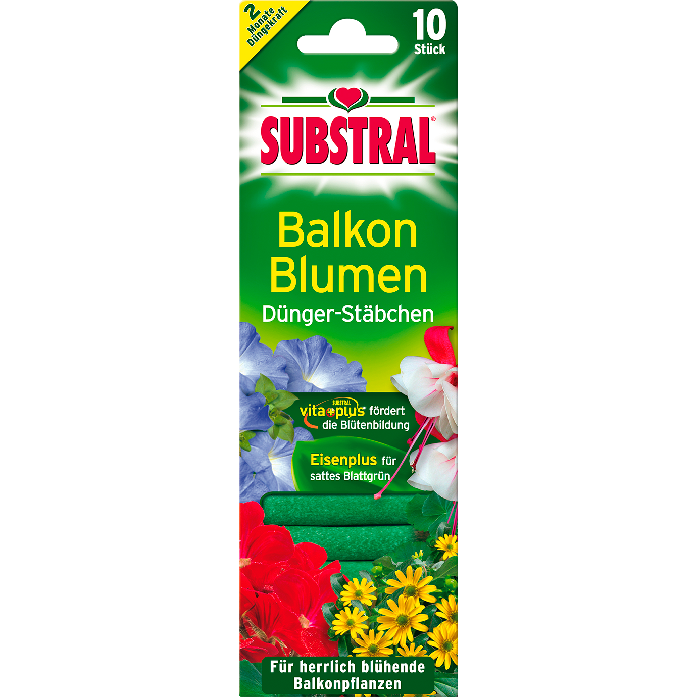 SUBSTRAL® Dünger-Stäbchen für Balkonpflanzen