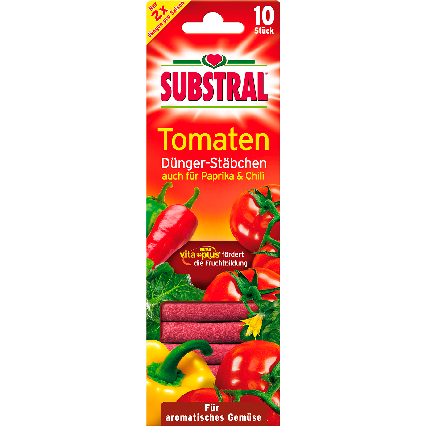 SUBSTRAL® Dünger-Stäbchen für Tomaten