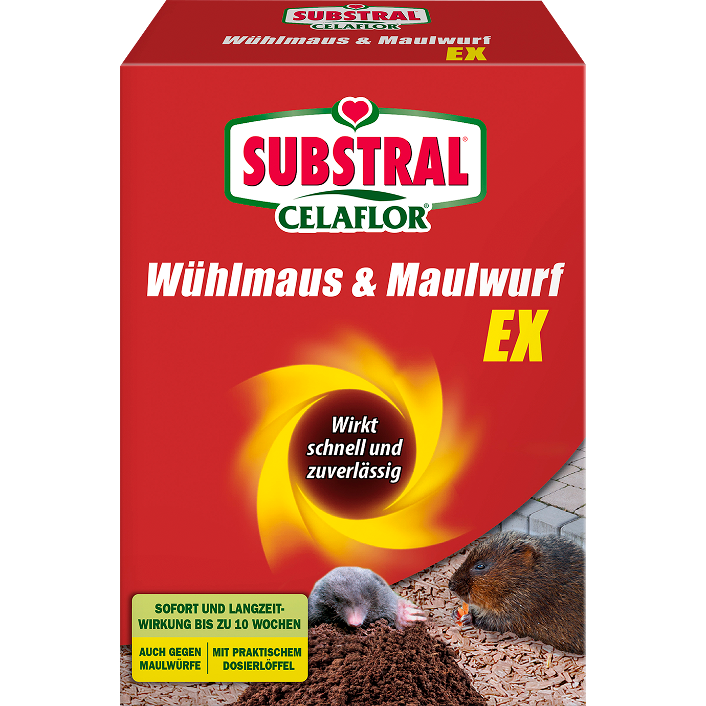 SUBSTRAL® Celaflor® Wühlmaus & Maulwurf Ex