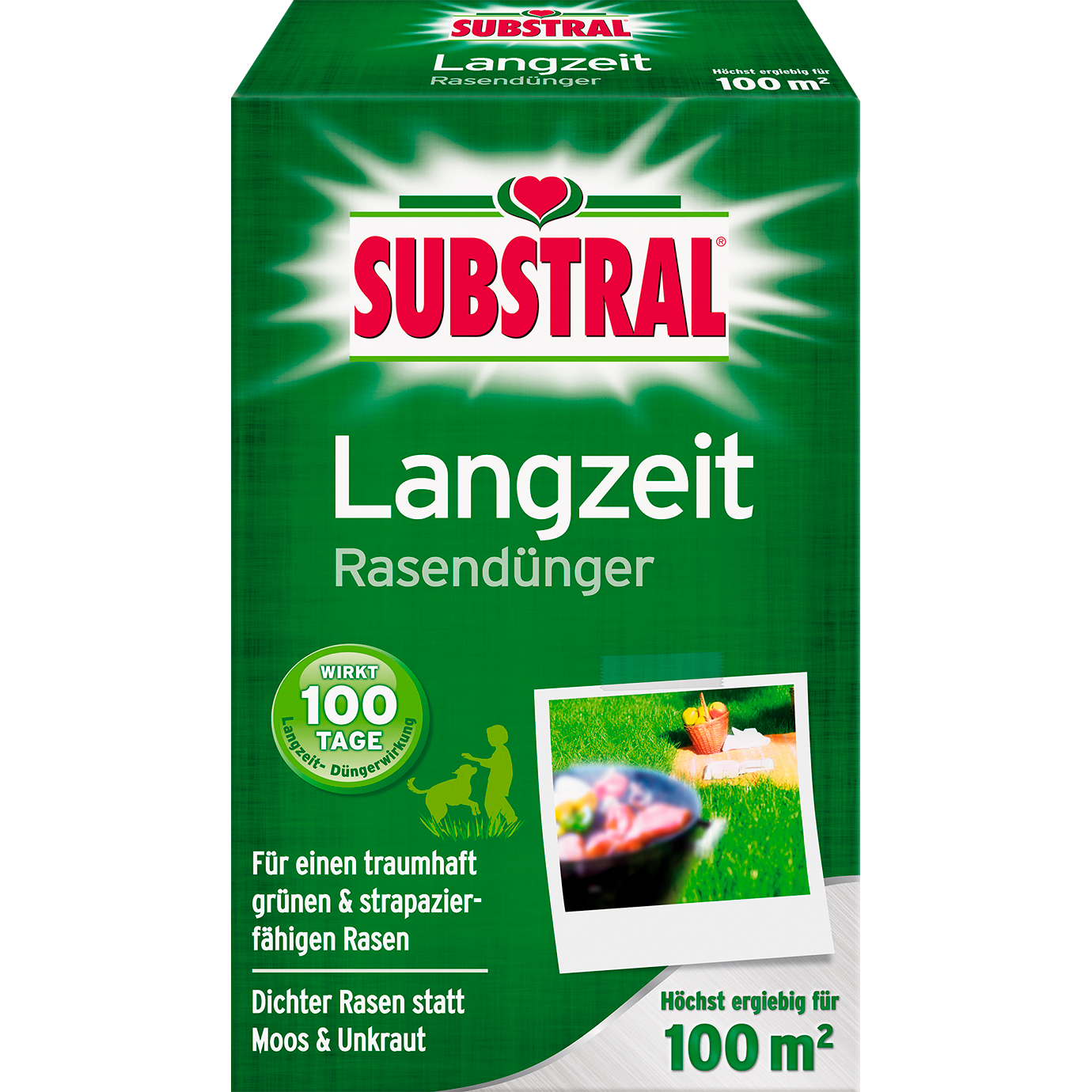 SUBSTRAL® Langzeit Rasendünger