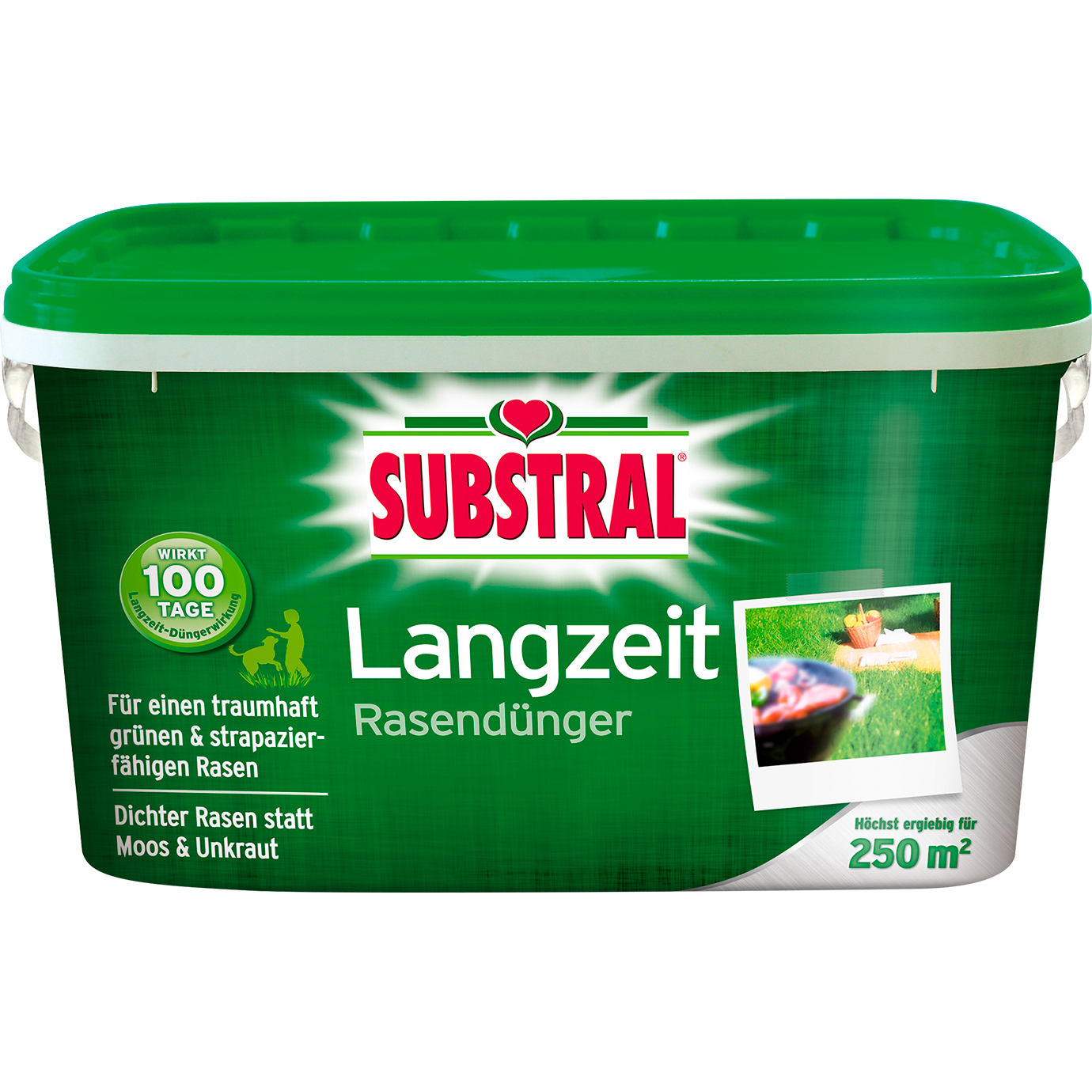 SUBSTRAL® Langzeit Rasendünger