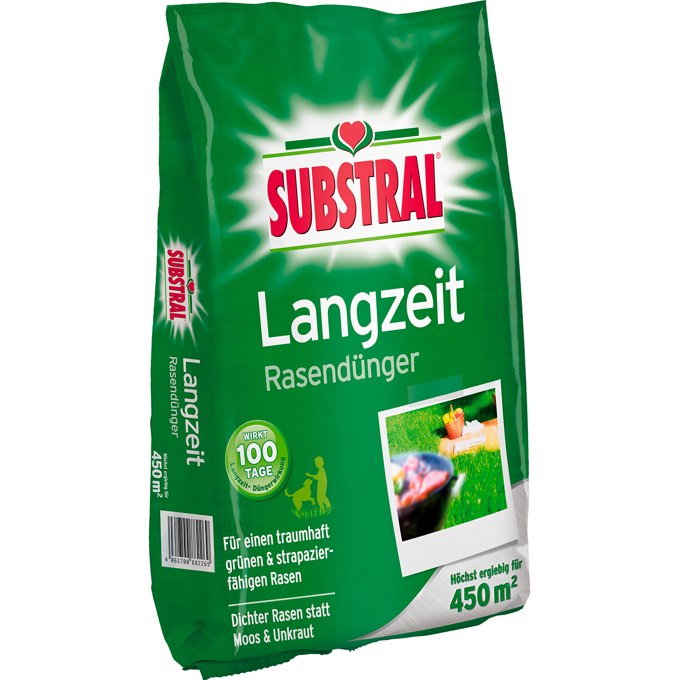SUBSTRAL® Langzeit Rasendünger