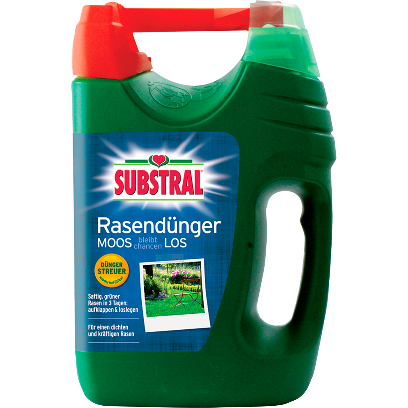 SUBSTRAL® Rasendünger MOOS bleibt chancenLOS