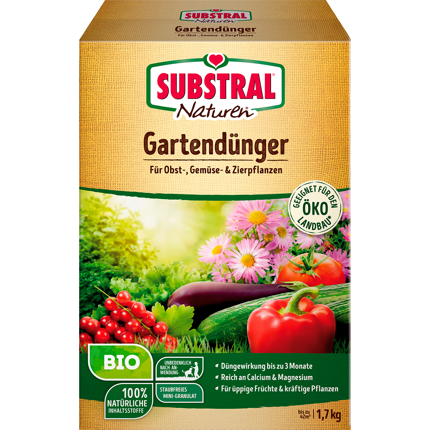 SUBSTRAL® Naturen® Gartendünger Bio