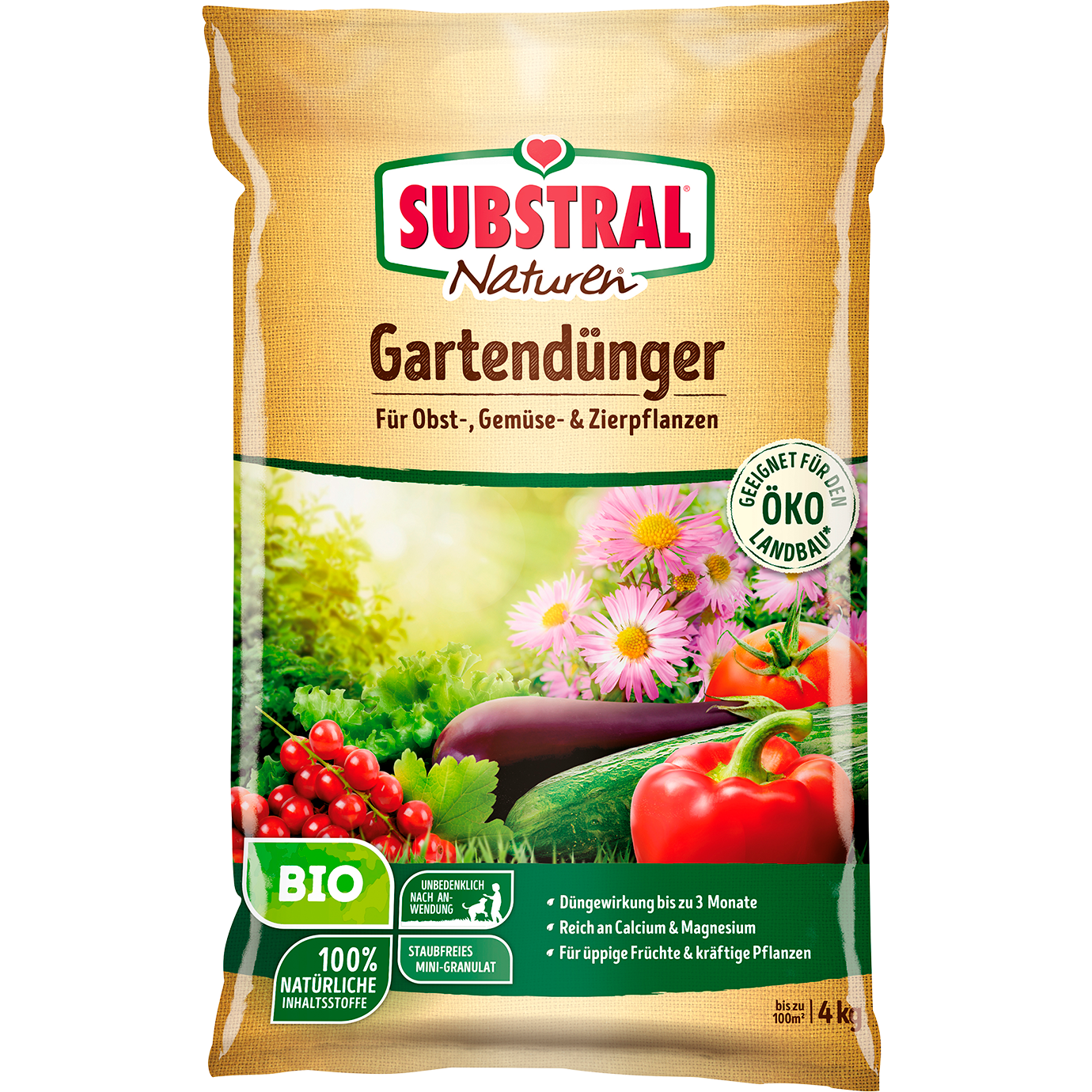 SUBSTRAL® Naturen® Gartendünger Bio