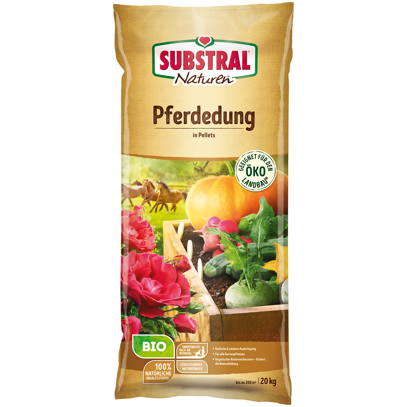 SUBSTRAL® Naturen® Bio Pferdedung SUBSTRAL® Naturen® Bio Pferdedung