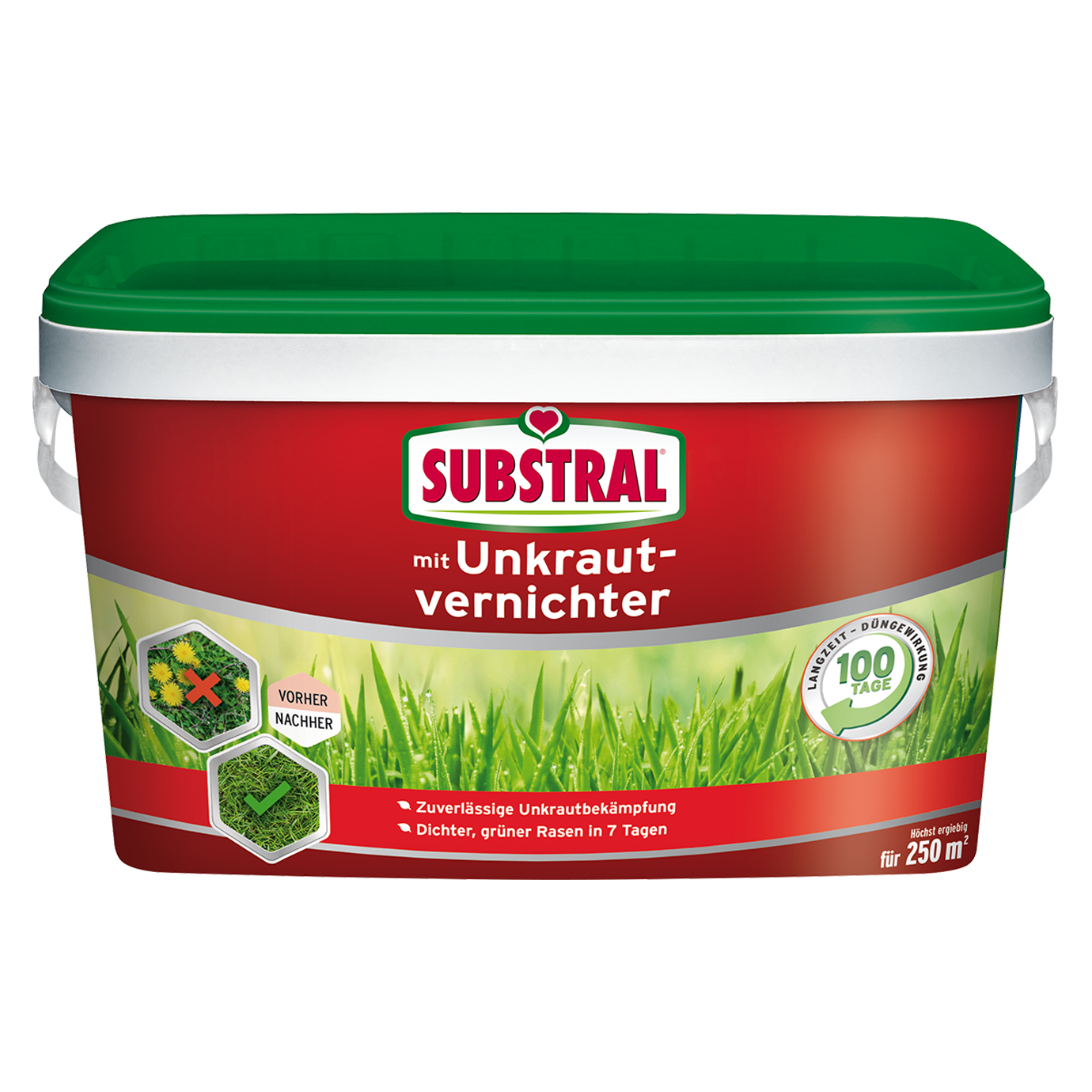 SUBSTRAL® Rasendünger mit Unkrautvernichter