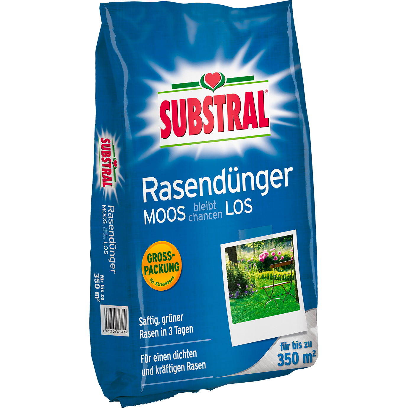 SUBSTRAL® Rasendünger MOOS bleibt chancenLOS