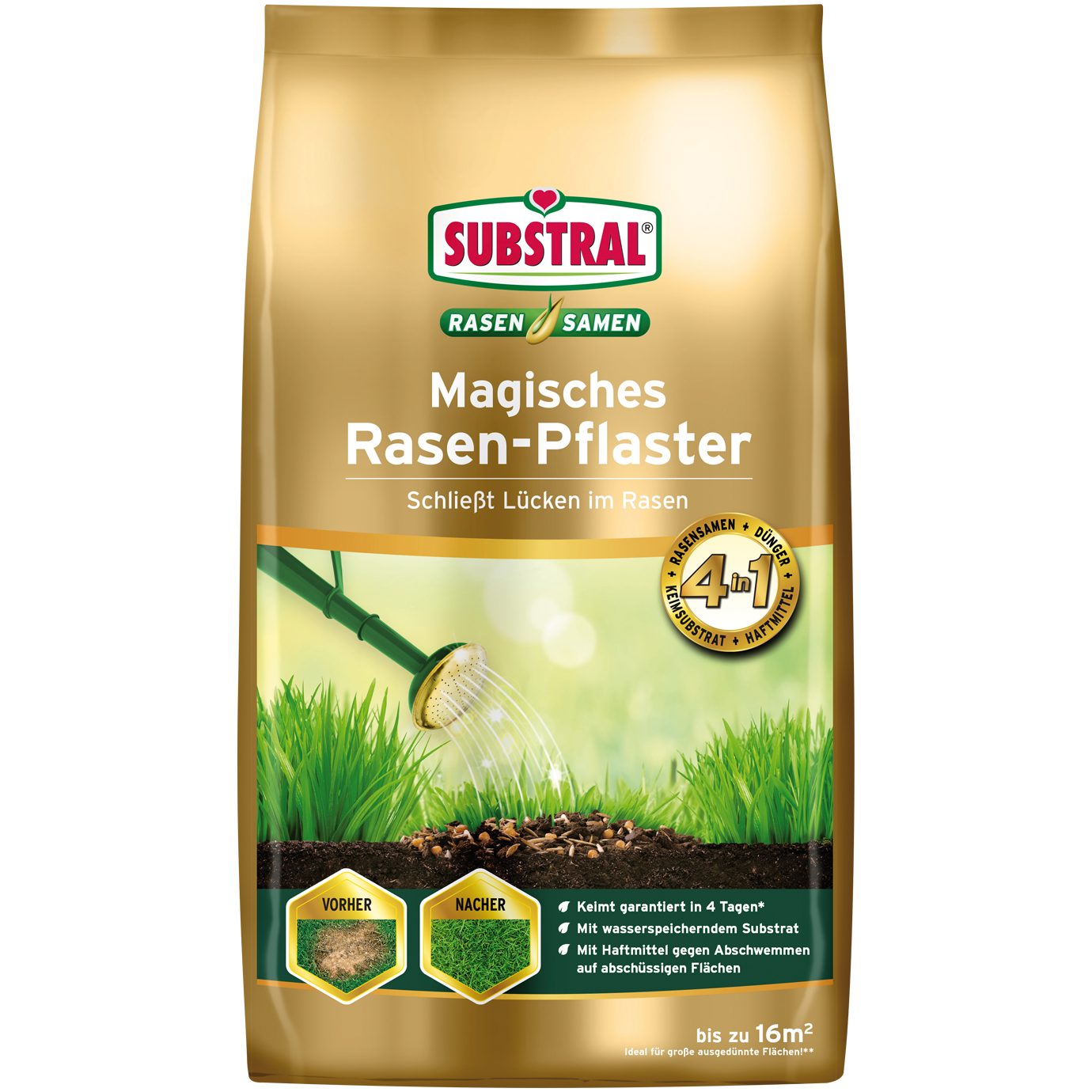 SUBSTRAL® Magisches Rasen-Pflaster